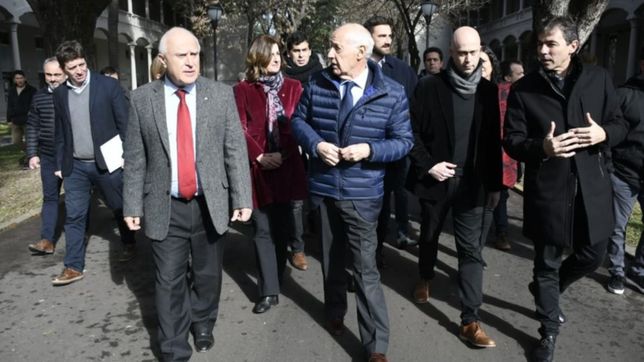 lavagna llevo su discurso anti grieta a la tierra de su principal aliado