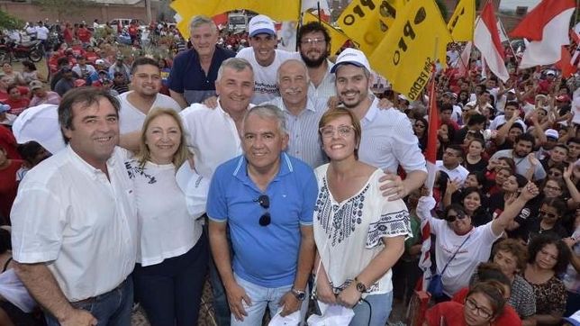 pena llevo la campana a jujuy para apuntalar a los candidatos de cambiemos