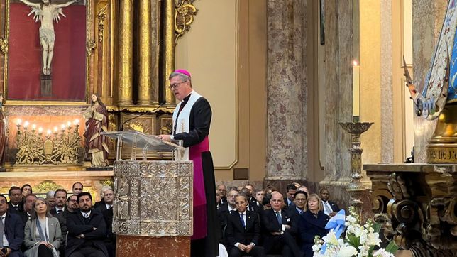 García Cuerva en el tedeum de 2026.