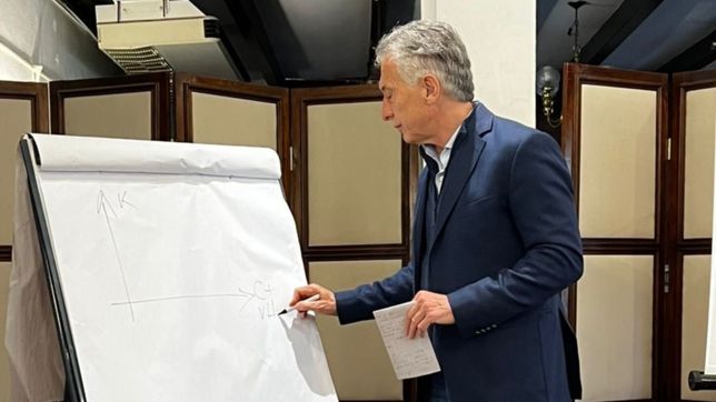 macri desplego sus alas de halcon en la apertura de su escuela para gobernar