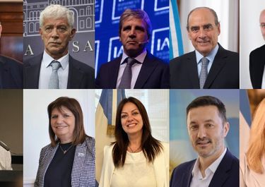 El gabinete de Javier Milei. 