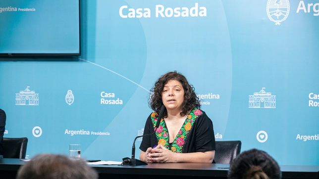La ministra de Salud, Carla Vizzotti