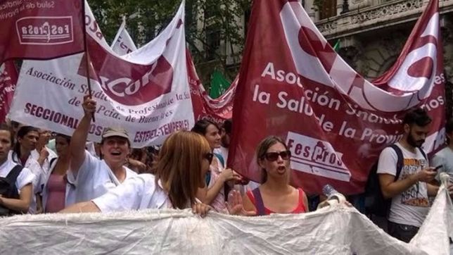 los medicos encabezaran el primer paro del ano, pero el gobierno no los convocara