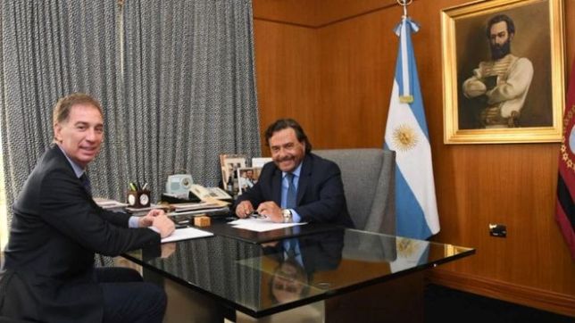 Santilli y Sáenz, en Salta.