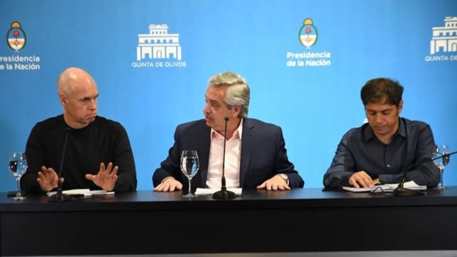 guerra de tizas: en el amba, le creen mas a larreta que a fernandez