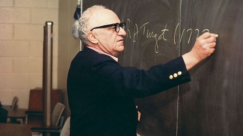 Murray Rothbard es una de las principales fuentes intelectuales de Javier Milei.