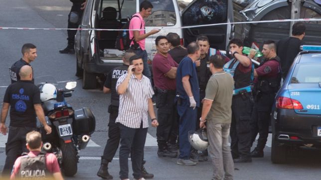 cambio de doctrina: fuego policial a discrecion en pleno centro porteno