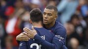 Lionel Messi y Kylian Mbappé.