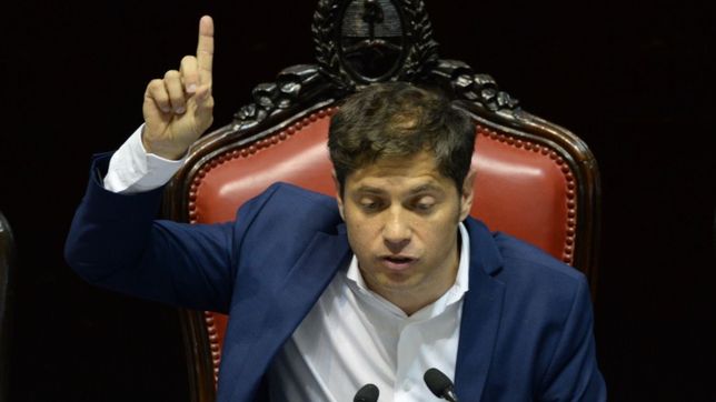 kicillof a la legislatura: megaplan de obras y vacuna, con distanciamiento