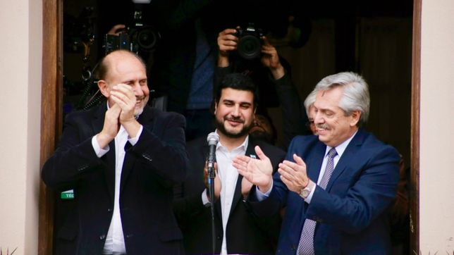 el productivista perotti se subio al carro albertista y defendio las retenciones