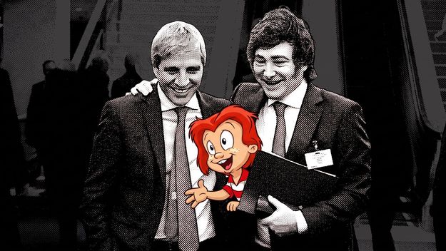 El superávit de Toto Caputo y Javier Milei es un dibujo