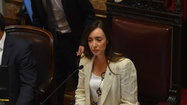 Victoria Villarruel acepta que el decretazo no tiene los votos en el Senado.     