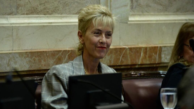 Silvina García Larraburu tantea opciones dentro del peronismo de Río Negro.