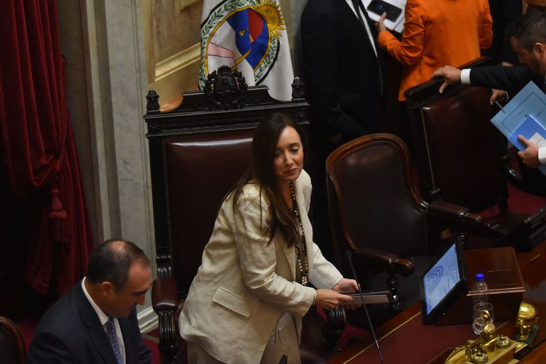 Victoria Villarruel.