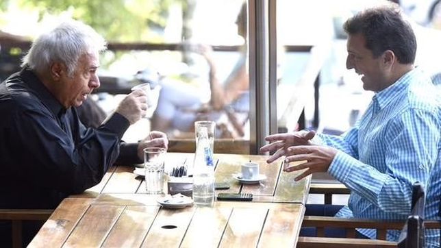 De la Sota y Massa, en tiempo de UNA (Unidos por una Nueva Alternativa), el armado que los unió en el 2015.&nbsp;