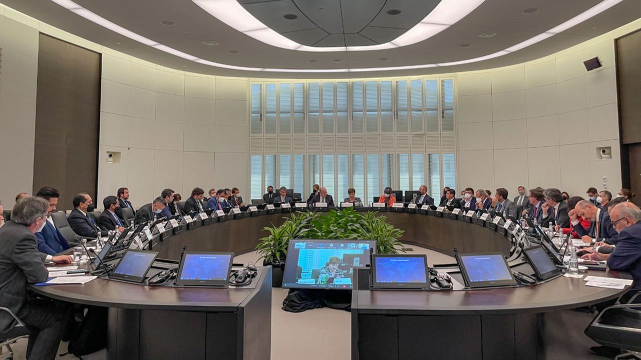 Reunión del directorio del FMI
