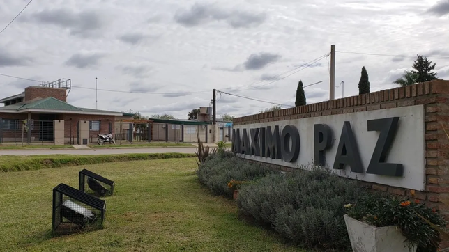 La comuna de Máximo Paz, dentro del departamento Constitución, en Santa Fe.
