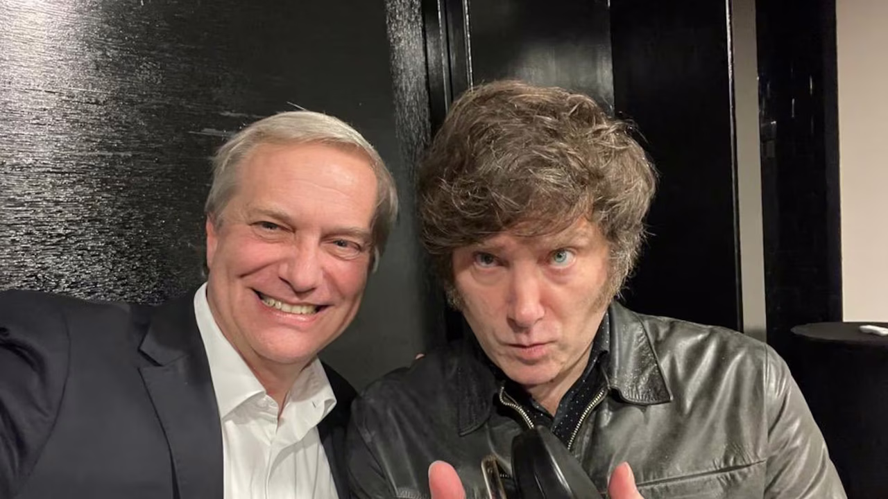 Javier Milei y José Antonio Kast.