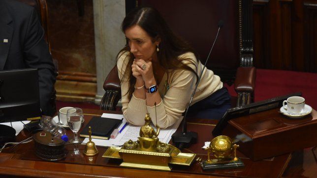 Victoria Villarruel en el Senado