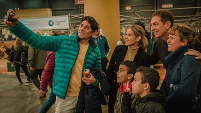 santilli y hotton mandan una senal de unidad desde la rural