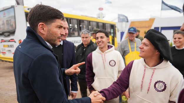 En Agroactiva, Pullaro mimó al campo con créditos y rebajas fiscales y volvió a diferenciarse de Milei