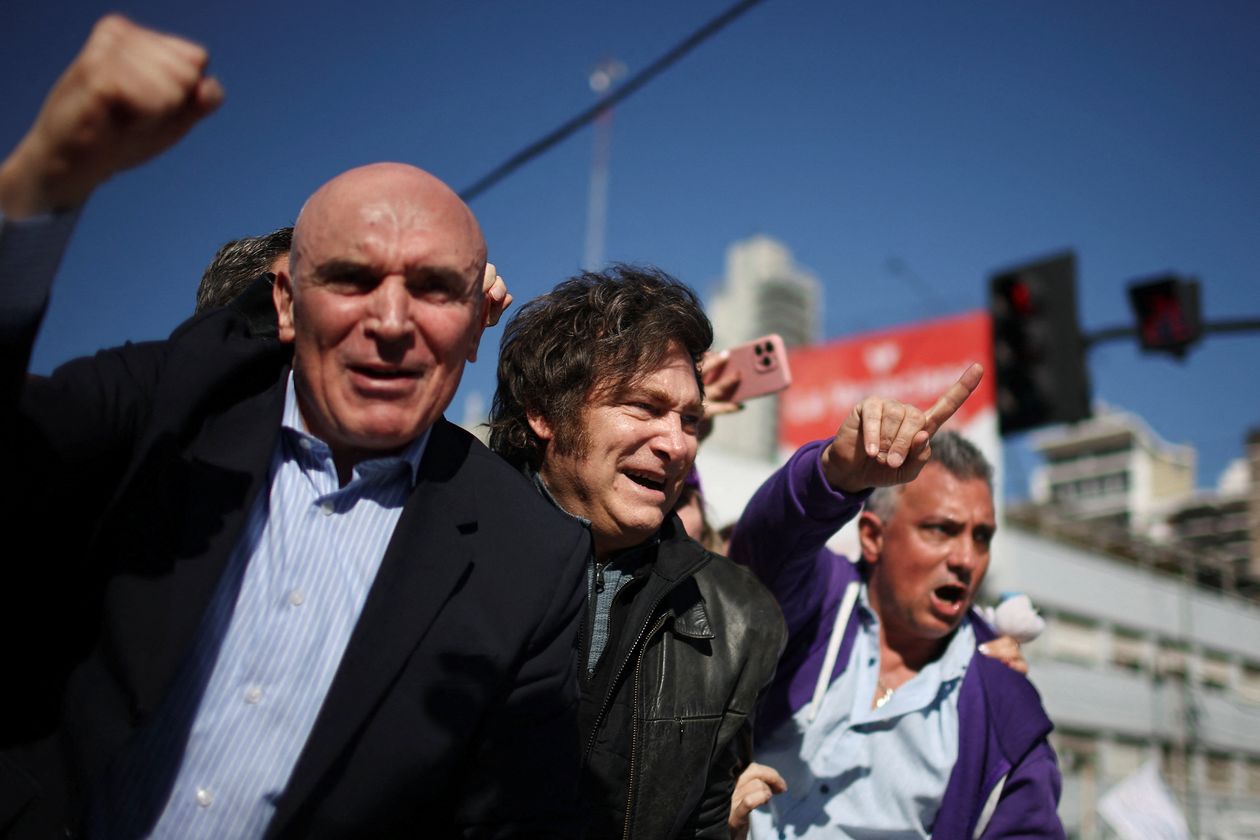 Javier Milei y José Luis Espert.