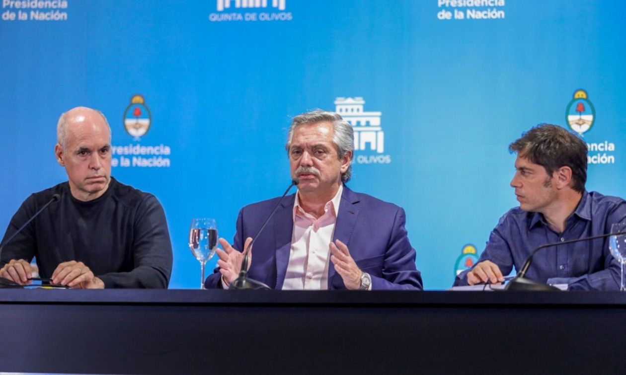 Kicillof Alberto Fernandez Rodriguez Larreta