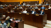 La Legislatura de Neuquén tendrá un bloque nuevo para debatir el Presupuesto. La Legislatura de Neuquén tendrá un bloque nuevo para debatir el Presupuesto.