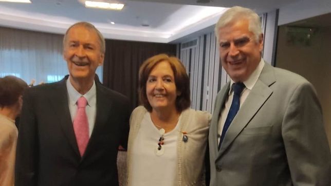 Juan Schiaretti, Alejandra Vigo y Carlos Gutiérrez.&nbsp;