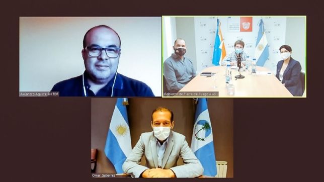 liga de gobernadores: primera cumbre virtual de gutierrez y melella