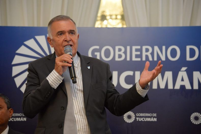 Osvaldo Jaldo, gobernador de Tucumán Osvaldo Jaldo, gobernador de Tucumán