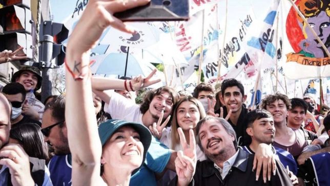 para la campora, el partido del evita es ?kiosquismo? electoral