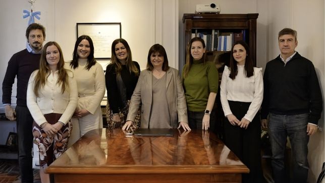 El bloque legislativo de Patricia Bullrich.