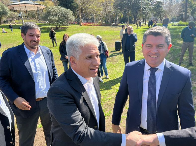Claudio Poggi y Marcelo Orrego.