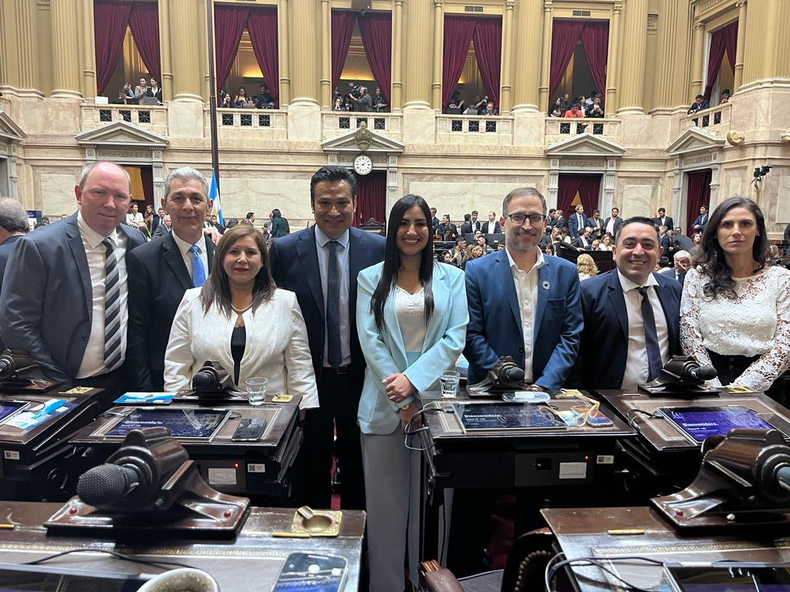 El bloque de Innovación Federal en la Cámara de Diputados. 