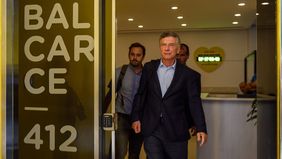 Mauricio Macri. PRO sede Balcarce. Mauricio Macri. PRO sede Balcarce.