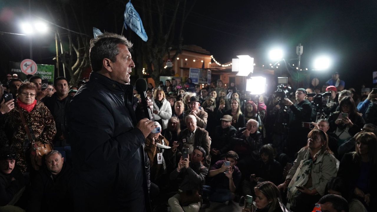 Pobreza, el anuncio incómodo para la campaña de Massa