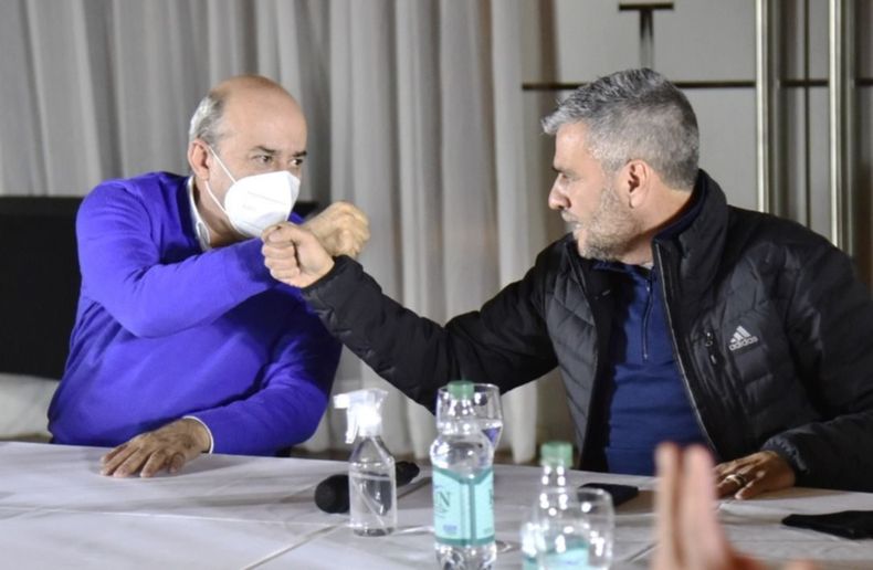 Gustavo Canteros y Juan Zabaleta