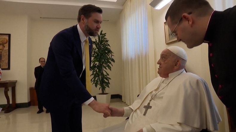 James Vance, última persona en visitar al papa Francisco