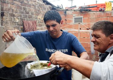 La comida impagable: Tenemos que llenarnos con arroz y polenta