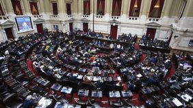 Cámara baja del Congreso nacional (Foto: NA)