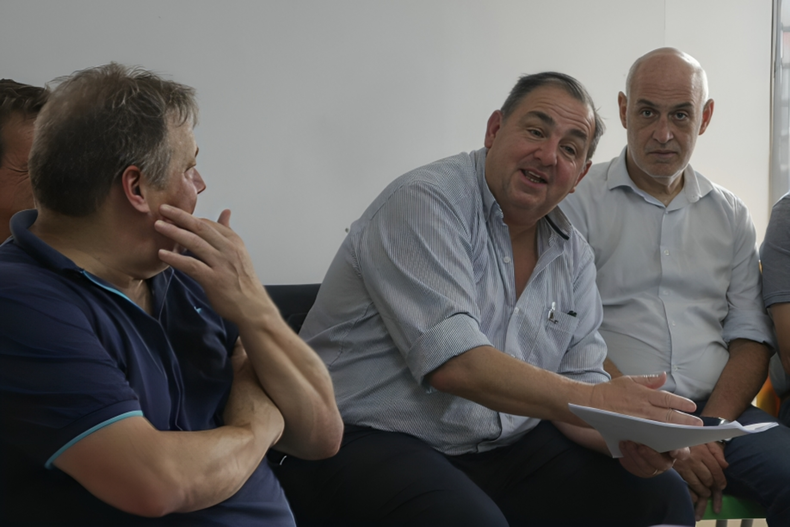 El intendente de Santa Fe Juan Pablo Poletti.