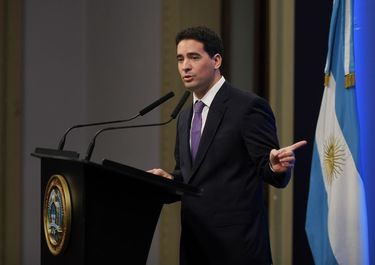 Adrián Ravier, vocero presidencial.