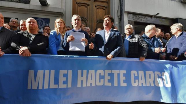 Intendentes bonaerenses en Capital Humano: no los atendieron.&nbsp;