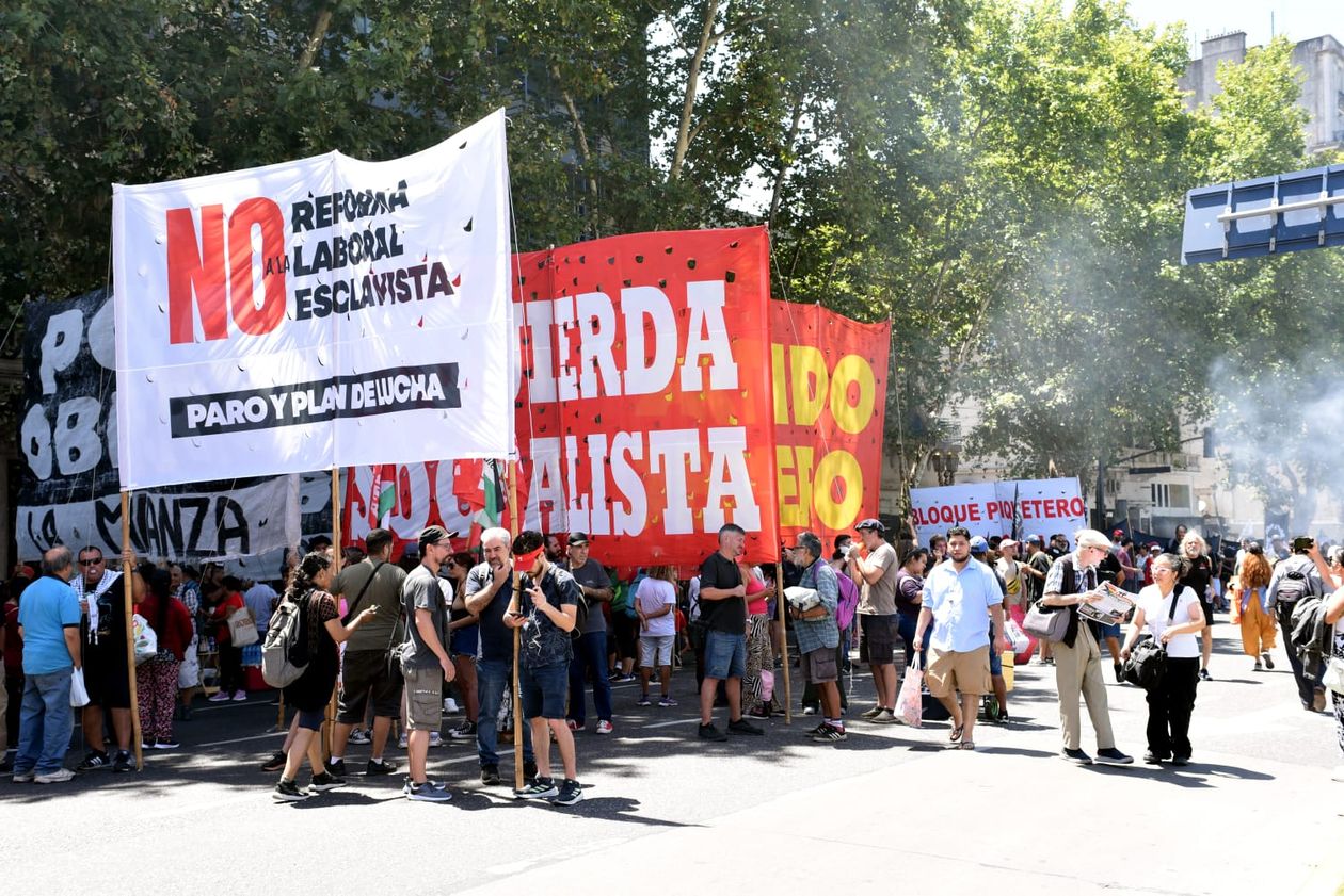 Marcha contra la reforma laboral