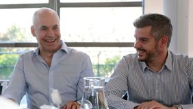 Larreta y Peña sellaron acuerdos básicos en otra cumbre de rosca in situ