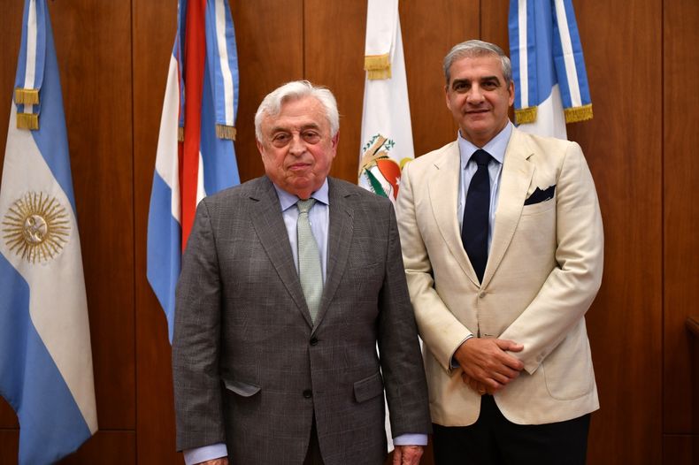 Germ&aacute;n Carlomagno y Carlos Tepsich, las nuevas autoridades del Poder Judicial de Entre R&iacute;os.&nbsp;