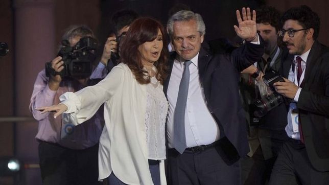 fernandez y cfk coincidieron en evocar a evita