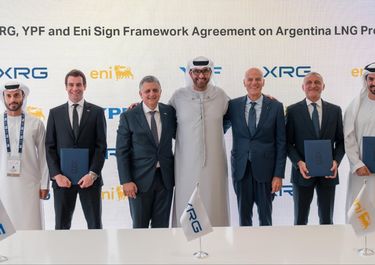 Horacio Marín, CEO de YPF, en Abu Dabi.