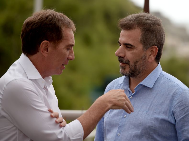 Diego Santilli y Cristian Ritondo.